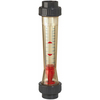 Flowmeter fig. 8185 series M23 water measuring tube Trogramid measuring range 1500 - 15000 l/h connection pvc glued sleeve 63 mm